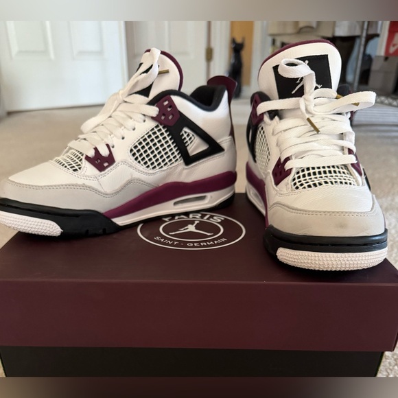 Air Jordan 4 Retro PSG Youth - Picture 3 of 9